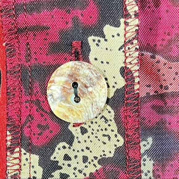 Sterling Styles Women’s Animal Tribal Print Tunic Button Front Top 1X - Picture 12 of 16